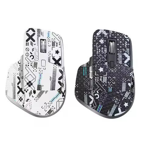 Full Set DIY Mouse Skin Mouse Skates Side Stickers Anti-slip Tap for Logistic MX Master 3 3S Game Mo
