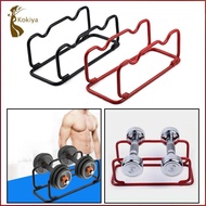 [kokiya] Dumbbell Stand Storage Rack Racks Garage Overhead Steel Dumbbell Rack Bracket Dumbbell Rack