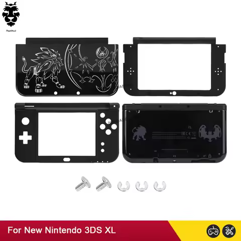 Black Limited Edition Replacement For Nintend New 3DS XL/LL Game Console Cover for New 3DS XL Housin