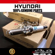 Genuine Hyundai 18847-11160 FXU16HR11 (@4pcs) New Iridium Spark Plug For Hyundai Sonata YF KIA K5 / 