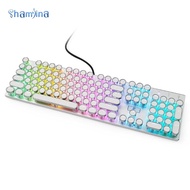 [Shamjina] Gaming Keyboard 10 Backlight Keyboard Full  Backlight- 108 Anti-ghosting Keys-