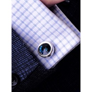 XH High-End French Shirt Cufflink Men's Light Luxury Custom Shirt Crystal Cufflinks Nail Men's Cuffl