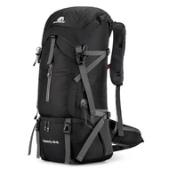 65+5L Large Capacity Waterproof Hiking Backpack, Multi-Compartment Trekking Rucksack with Hip Belt 6