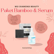 PAKET MSI GLOWING SERUM +MSI SABUN BAMBOO