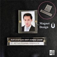 MAGNETIC ORGANISATION CHART 1R PHOTO PICTURE FRAME SLOT / CARTA ORGANISASI 1R SLOT GAMBAR