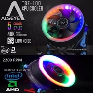Fan CPU Cooler RGB Alseye Luna TBF-100 Intel & AMD