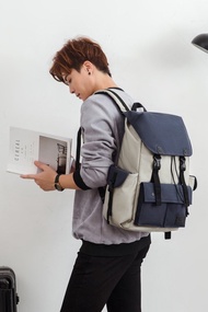 香港 休閒運動 大索口 後背包 Predator - 灰色配深藍色