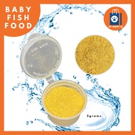 Baby Fish Food Fry Food First Bite Fish Food Powder 5g / Small Fish Food / Tetra Food