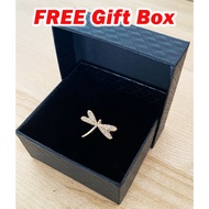 Dragonfly Scarf Brooch Personality Creative Simple Joker Corsage Accessories + Box