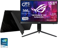 ASUS ROG Strix XG16AHP Portable 144Hz Gaming Monitor, 15.6-inch FHD, 144 Hz, IPS panel, NVIDIA G-SYNC 7800 mAh battery