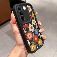 HP Phone Case For VIVO V27 5G VIVO V27 Pro 5G S16 Pro 5G VIVO V27E 5G S16E 5G T2 4G Case Full Flower