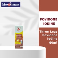 Povidone Iodine Three Legs Providone Iodine 60ml