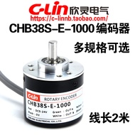 Jenama Xinling CHB38S-E-1000 CHB38S-N-1000 CHB38S-F-1000 Pulse Encoder-L