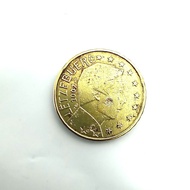 197 - koin kuno Euro 20 cent luxembourgh 2007