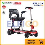 *LTA COMPLIANT* Solax Genie Automatic Folding Mobility Scooter (PMA) c/w SAFETY MARK