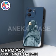 AC54-Case OPPO A5X 2025-GIRL PICTURE-Latest OPPO A5X Softcase-OPPO A5X Casing-Silicone OPPO A5X