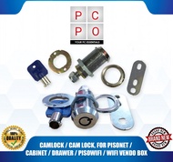 CAMLOCK / CAM LOCK, FOR PISONET / CABINET / DRAWER / PISOWIFI / WIFI VENDO BOX/VIDEOKE MACHINE