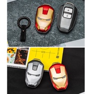 Ten generations of civic accord crown road urv CRV iron man style key case cover clasp 100% High Quality