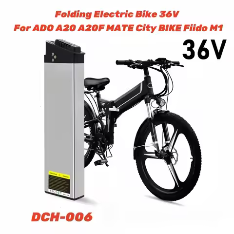 Replacement Battery DCH-006 36V 17Ah 14Ah 12.5Ah for ADO A20 Fiido M1 36V MATE City Bike 250W-500W F
