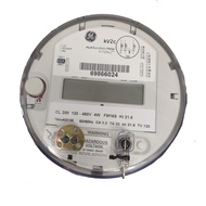 GE/ALCARA Electric Meter 3 Phase 4 Wire 120V- 480VAC KWH - KV2C FM16S