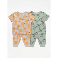 Set of 2 George Uk boys sets size 2-3y