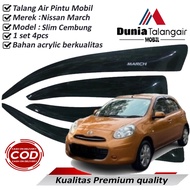 Nissan March 2010-2022 Premium Quality 4-door gutter