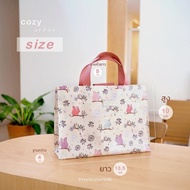 KEPT Cozy Urban กระเป๋าถือผ้าเคลือบกันน้ำรุ่นcozy urban (6ช่อง)
