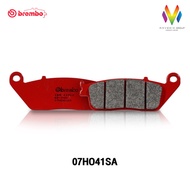 Brembo ผ้าเบรกหน้า SA (เกรดSinter) สำหรับ HONDA : Forza 350 / CB500F/X 13-21 / CBR650F 14-20