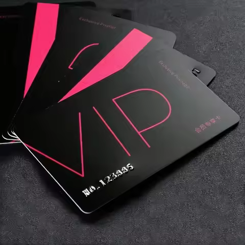 Custom 0.76mm PVC Business Card | Loyalty & Membership VIP Cards | Professional ID Card | Personaliz