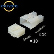 1 pcs 10 Pin Car CD player radio connector Window regulator plug Socket For Toyota MG620055 MG610056