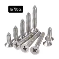 (Gd) (1 box) drywall wood screws 2 x 9 head plus