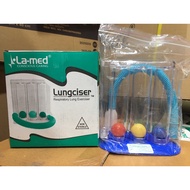 [LA MED] Lungciser Breathing Exercises System TriBall (Latihan Pernafasan) Spirometer Lungciser