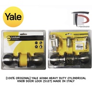 YALE 60MM HEAVY DUTY CYLINDRICAL KNOB DOOR LOCK (5127)MADE IN ITALY