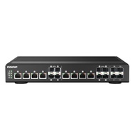 5Cgo QNAP QSW-IM1200-8C 12 port 10g 10G network tube switch route splitter home