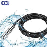 8M Upgrated Sensor Probe 4-20MA 0-10V RS485 Fire Water Tank Liquid Transmitter Level Meter