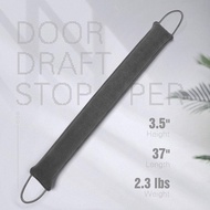 Door Draft Stopper, 37 Inch Weighted Under Door Noise Cold Air Blocker, Heavy Duty Sound Proof Draft