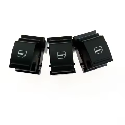 Qty3 Car Passenger Window Glass Lift Switch Button for Jetta Golf 5 MK6 Passat B6 CC Tiguan 7L6 959 