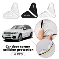 2Pcs Car Door Corner Bumper Anti Collision Protector Sticker For Mitsubishi Outlander Lancer 9 10 Pa