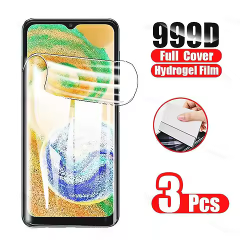 3Pcs Hydrogel Film For Realme 9 8 7 Pro Plus 8i GT 5G Screen Protector For Realme C11 C21 GT Neo 2 3