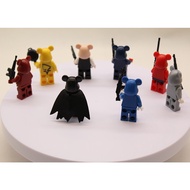 8pcs/set Minifigure Bearbrick Violent Bear Assembled Blocks Toys Building Bricks Kids educational Gift In Stock action figures LY