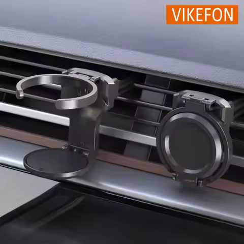 Foldable Car Cup Holder Rack Water Cup Storage Rack Interior Supplies for Mineral Water Beverage Cof