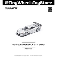 Pop Race 158 Mercedes Benz AMG CLK GTR Silver PR640158