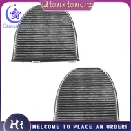 2Pcs Car Cabin Air Filter Cooling System 2128300318 2048300018 for - W204 W212 Activated Air Filter