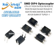 (2pcs)LTV-217 PC817A PC817B PC817C PC817D EL817A EL817B EL817C EL817D MOC3041SR EL357N-C A3120 EL6N1