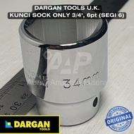 MATA Socket Wrench Eye 3/4" 6pt 34mm DARGAN Tools UK