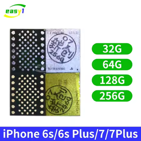 Original USED For IPhone 6s 7 Plus Nand Flash Memory IC HDD Chip 64G 128G 256G 6SP 7SP Hard Disk Rep