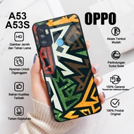 Softcase OPPO A53 4G A53S 4G Case ABSTRACT Casing hp Oppo A53 A53S Glossy Silicone Case