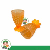 GELAS PLASTIK ANAK 200ML / GELAS NANAS HOLA / GELAS PLASTIK LUCU / GELAS PLASTIK ANAK DENGAN KAKI