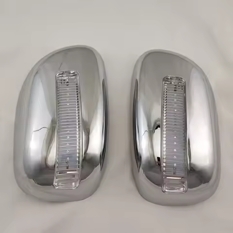 car Accessories Chrome plated rear Door Mirror Cover With LED For 2005-2019 Toyota SUCCEED PROBOX 20