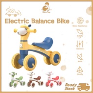 Children's slide car Alpaca scooter four-wheel balance car baby yo walker 1-3 years old baby walker